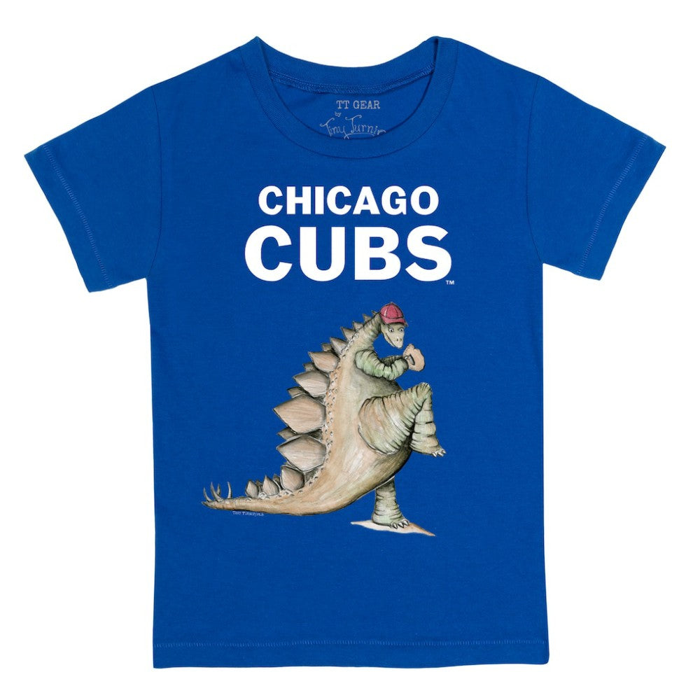 Chicago Cubs Tiny Turnip Youth Stega T-Shirt - Royal