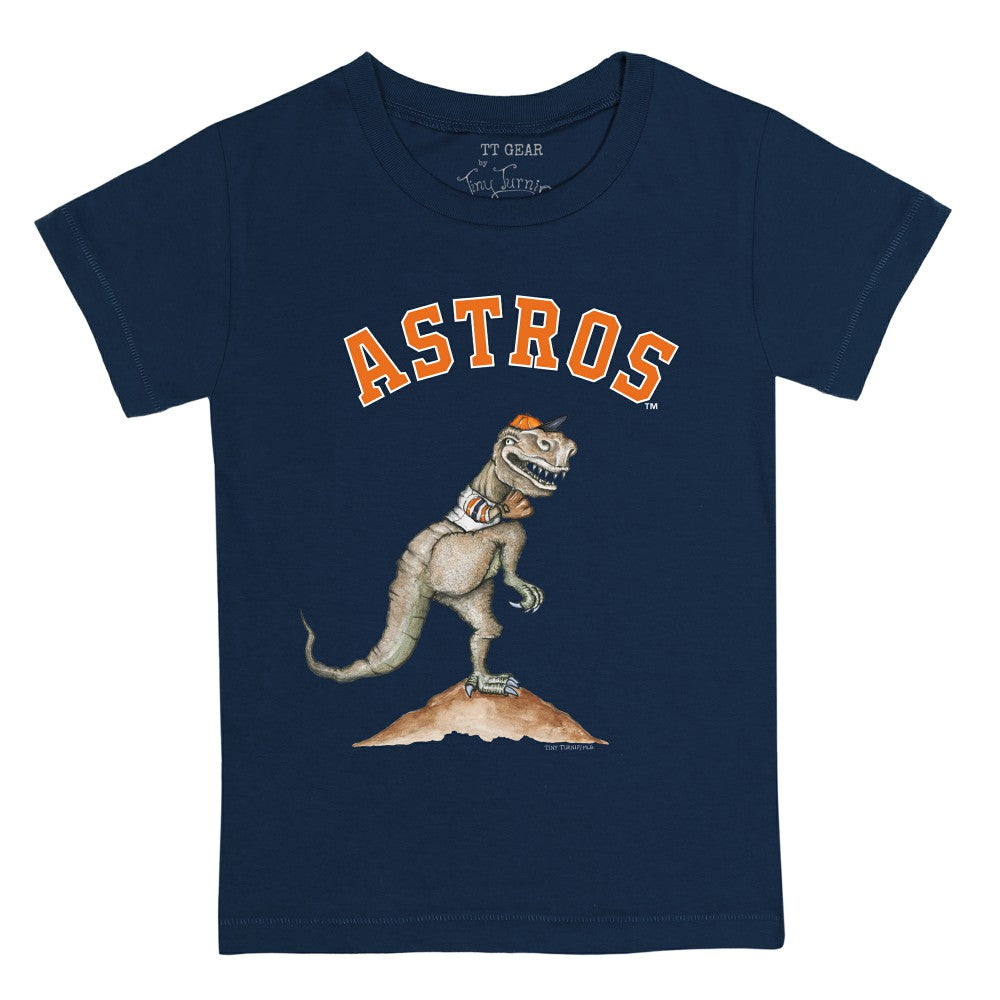 Houston Astros Tiny Turnip Youth TT Rex T-Shirt - Navy
