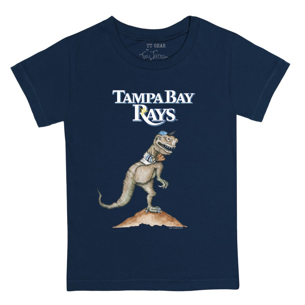 Tampa Bay Rays Tiny Turnip Youth TT Rex T-Shirt - Navy