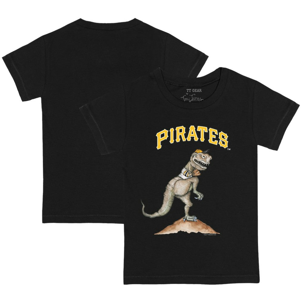 Pittsburgh Pirates Tiny Turnip Youth TT Rex T-Shirt - Black