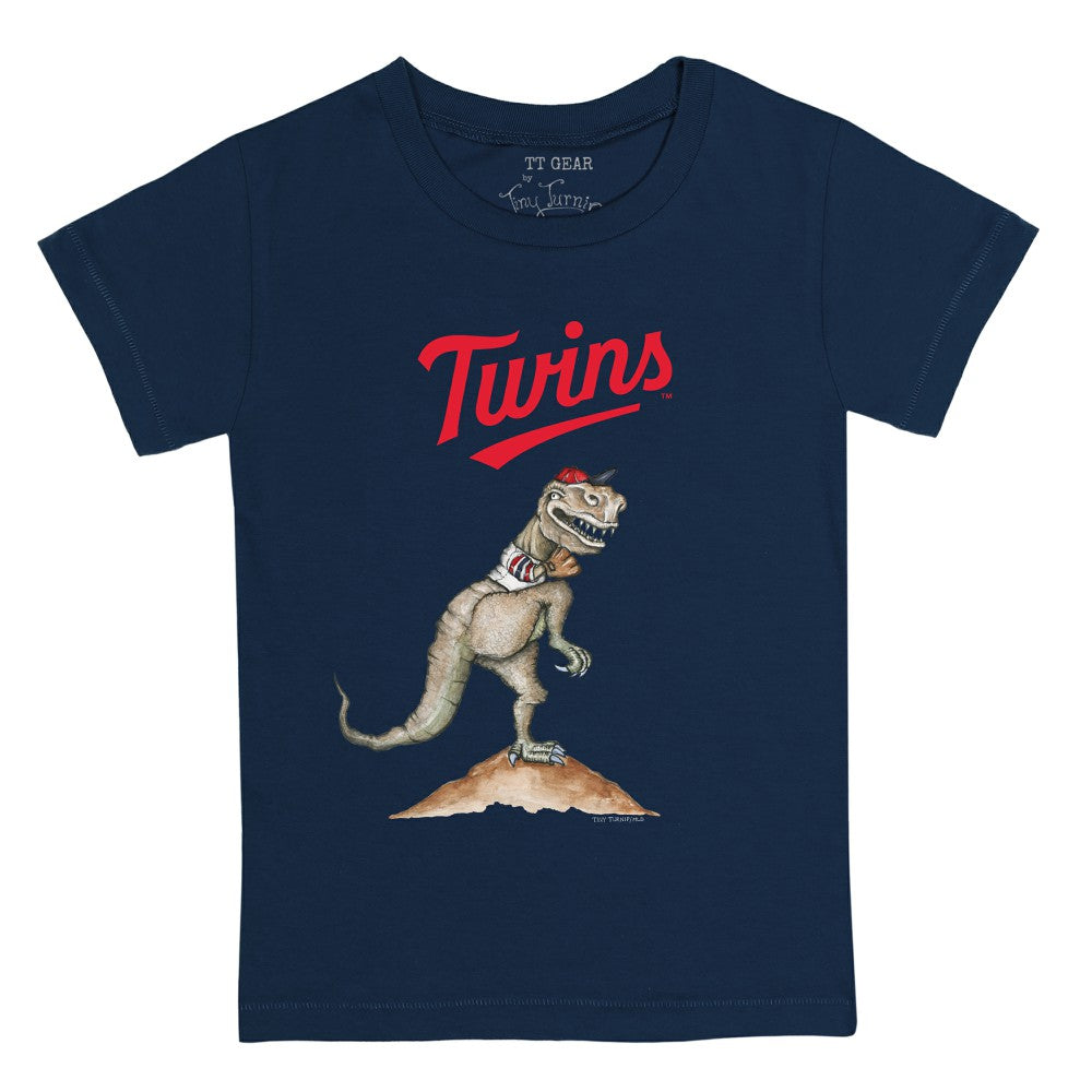 Minnesota Twins Tiny Turnip Youth TT Rex T-Shirt - Navy