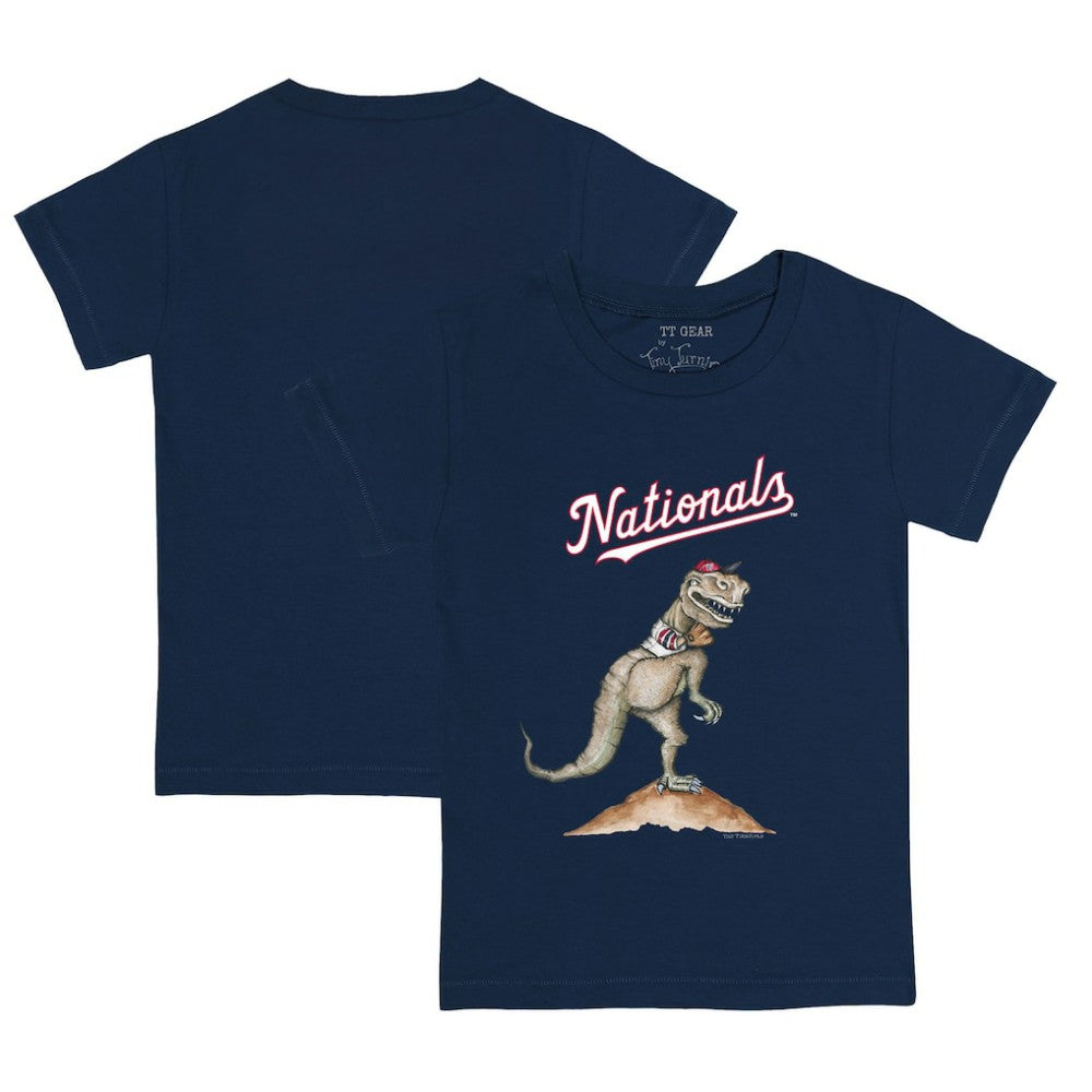 Washington Nationals Tiny Turnip Youth TT Rex T-Shirt - Navy