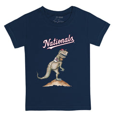 Washington Nationals Tiny Turnip Youth TT Rex T-Shirt - Navy