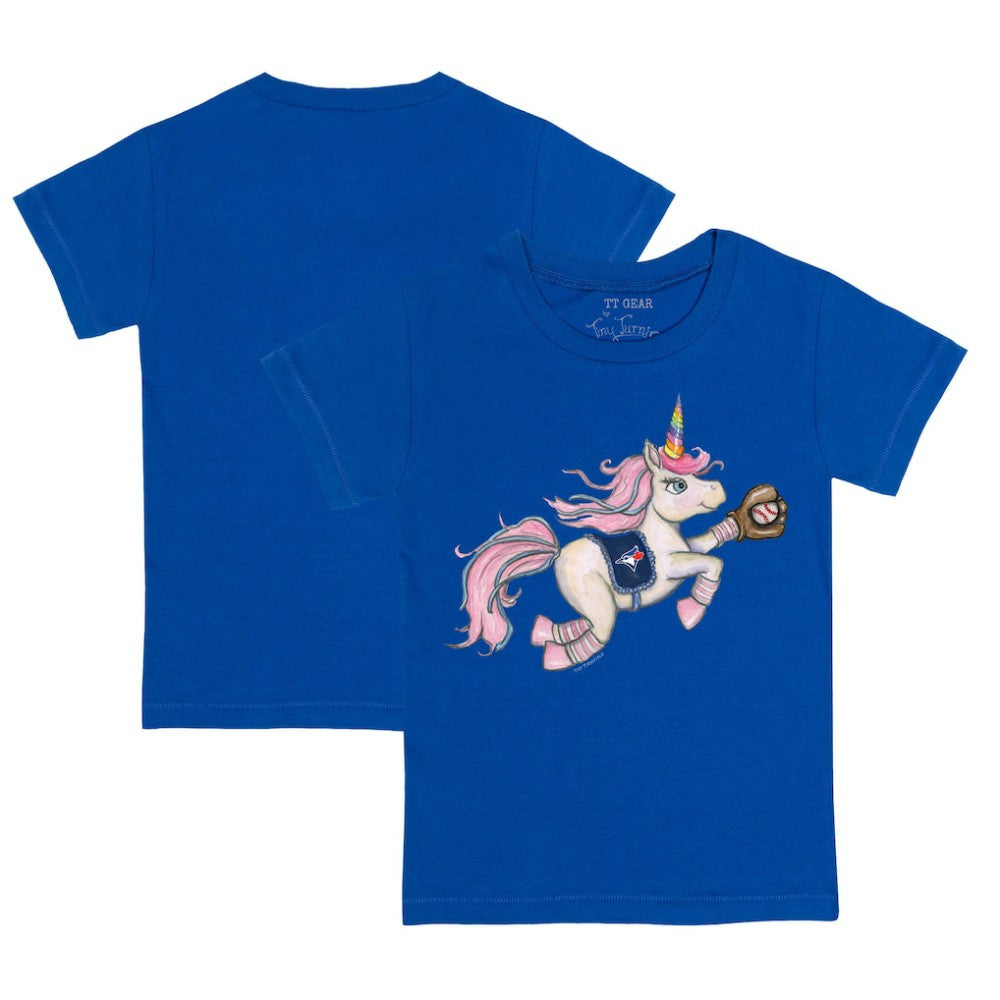 Toronto Blue Jays Tiny Turnip Youth Unicorn T-Shirt - Royal