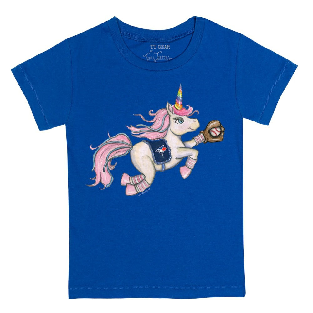 Toronto Blue Jays Tiny Turnip Youth Unicorn T-Shirt - Royal