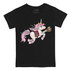 Arizona Diamondbacks Tiny Turnip Youth Unicorn T-Shirt - Black