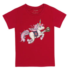 St. Louis Cardinals Tiny Turnip Youth Unicorn T-Shirt - Red