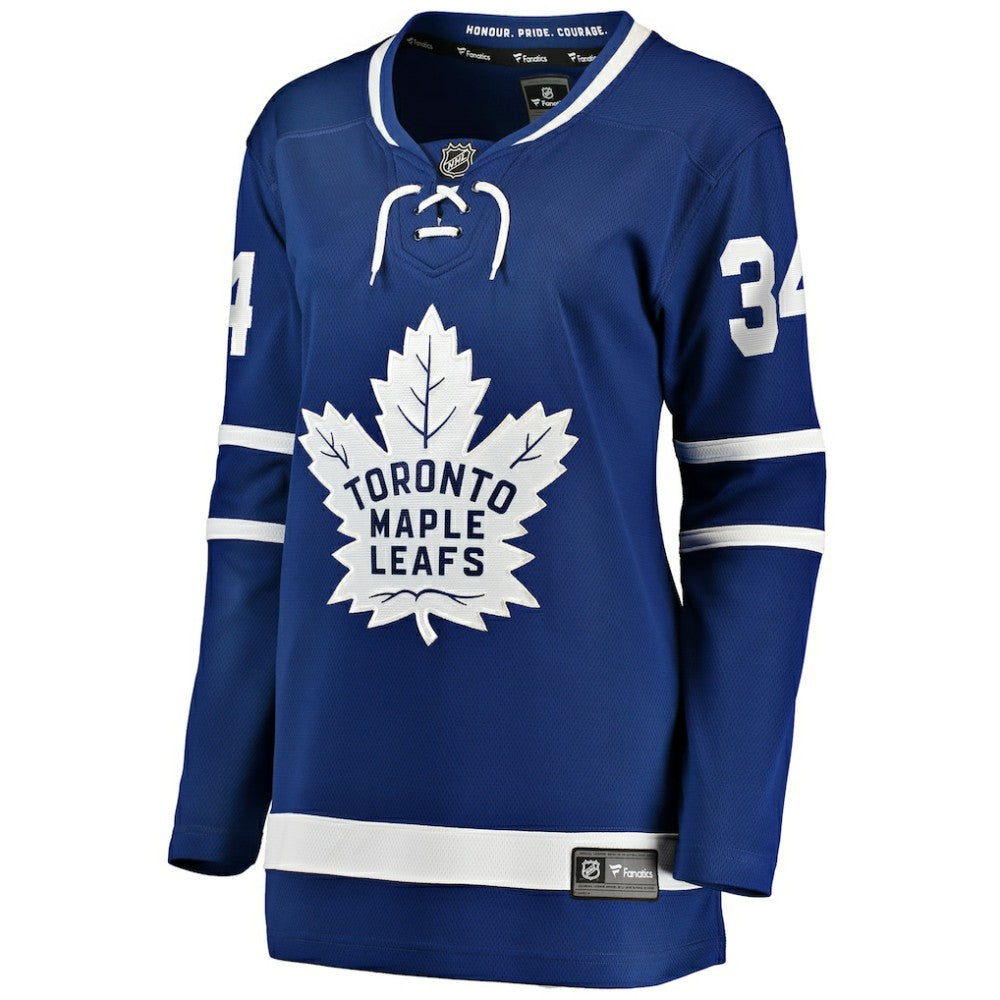 Auston Matthews Toronto Maple Leafs Fanatics Women's Home Breakaway Jersey Blue
