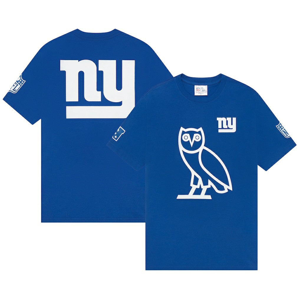New York Giants OVO Owl Logo T-Shirt - Royal online