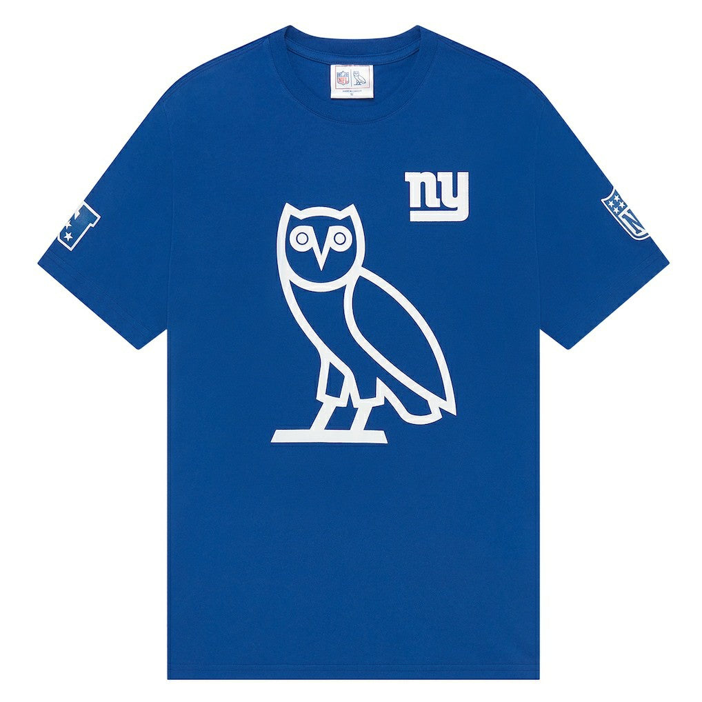 New York Giants OVO Owl Logo T-Shirt - Royal online