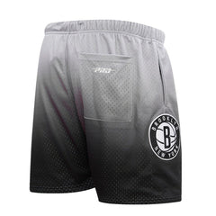 Brooklyn Nets Pro Standard Ombre Mesh Shorts - Black/Gray shop