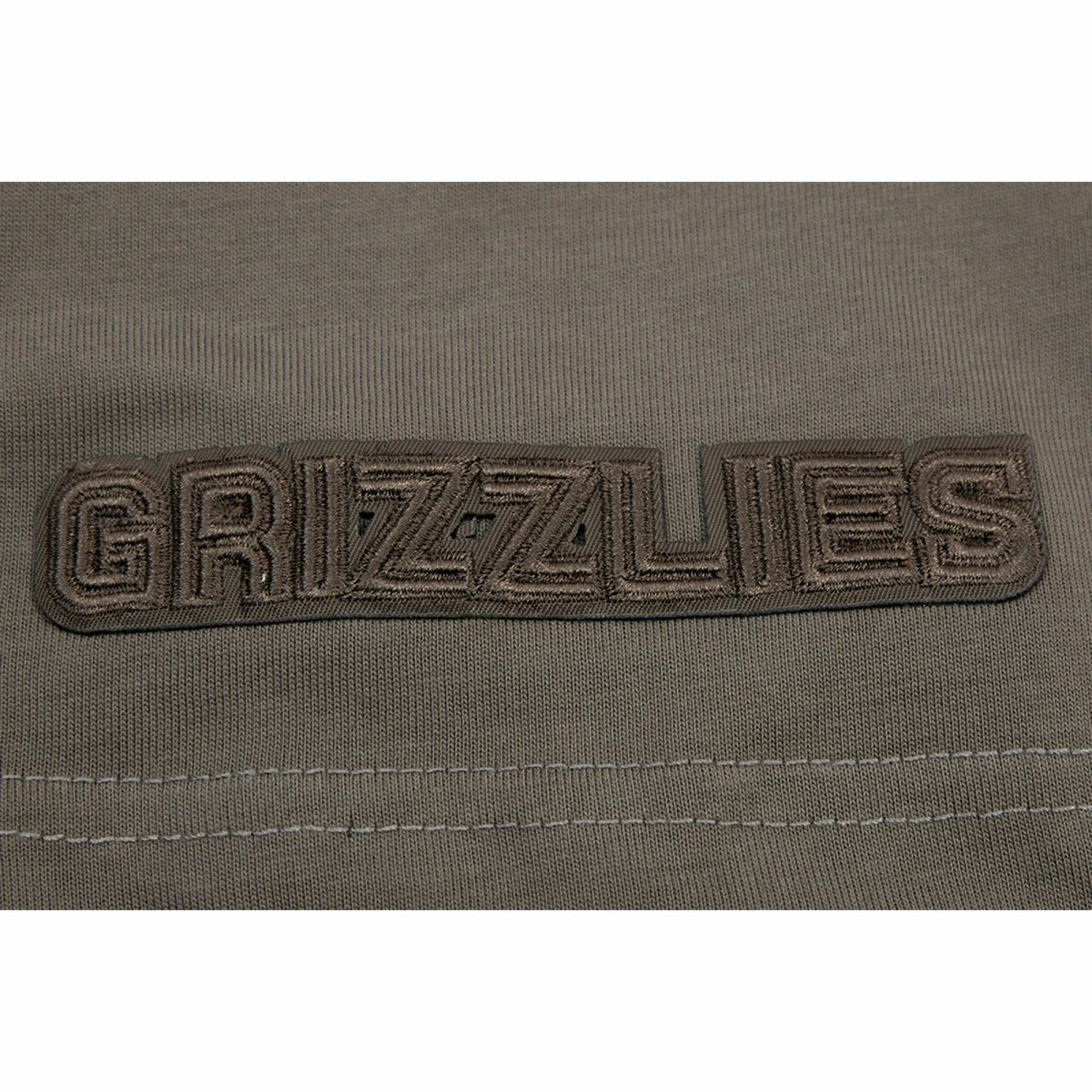 Memphis Grizzlies Pro Standard Neutrals Short Sleeve Pullover Hoodie - Brown cheap