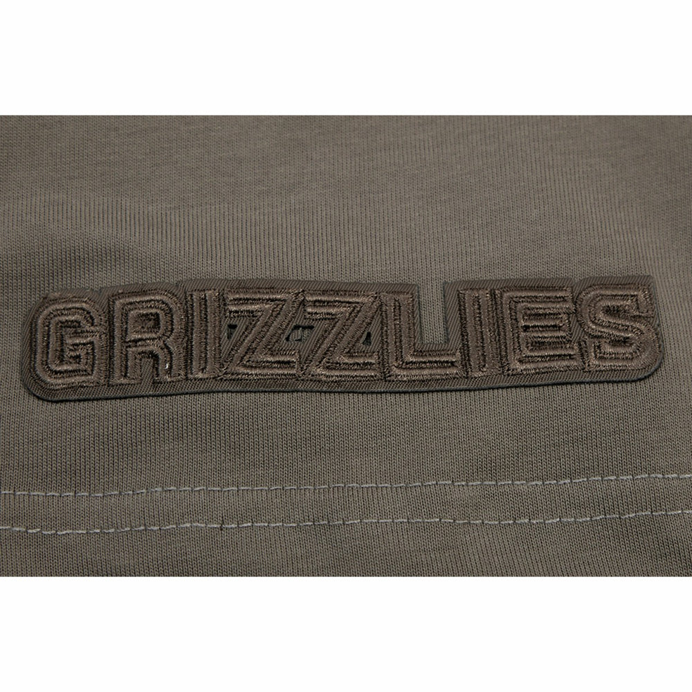 Memphis Grizzlies Pro Standard Neutrals Short Sleeve Pullover Hoodie - Brown cheap