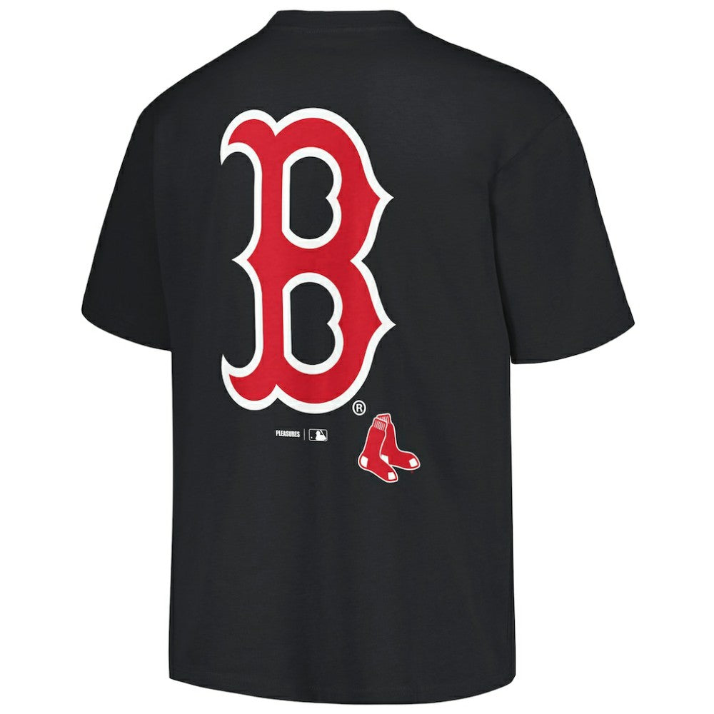 Boston Red Sox PLEASURES Ballpark T-Shirt - Black