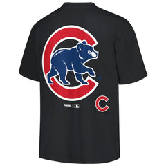 Chicago Cubs PLEASURES Ballpark T-Shirt - Black