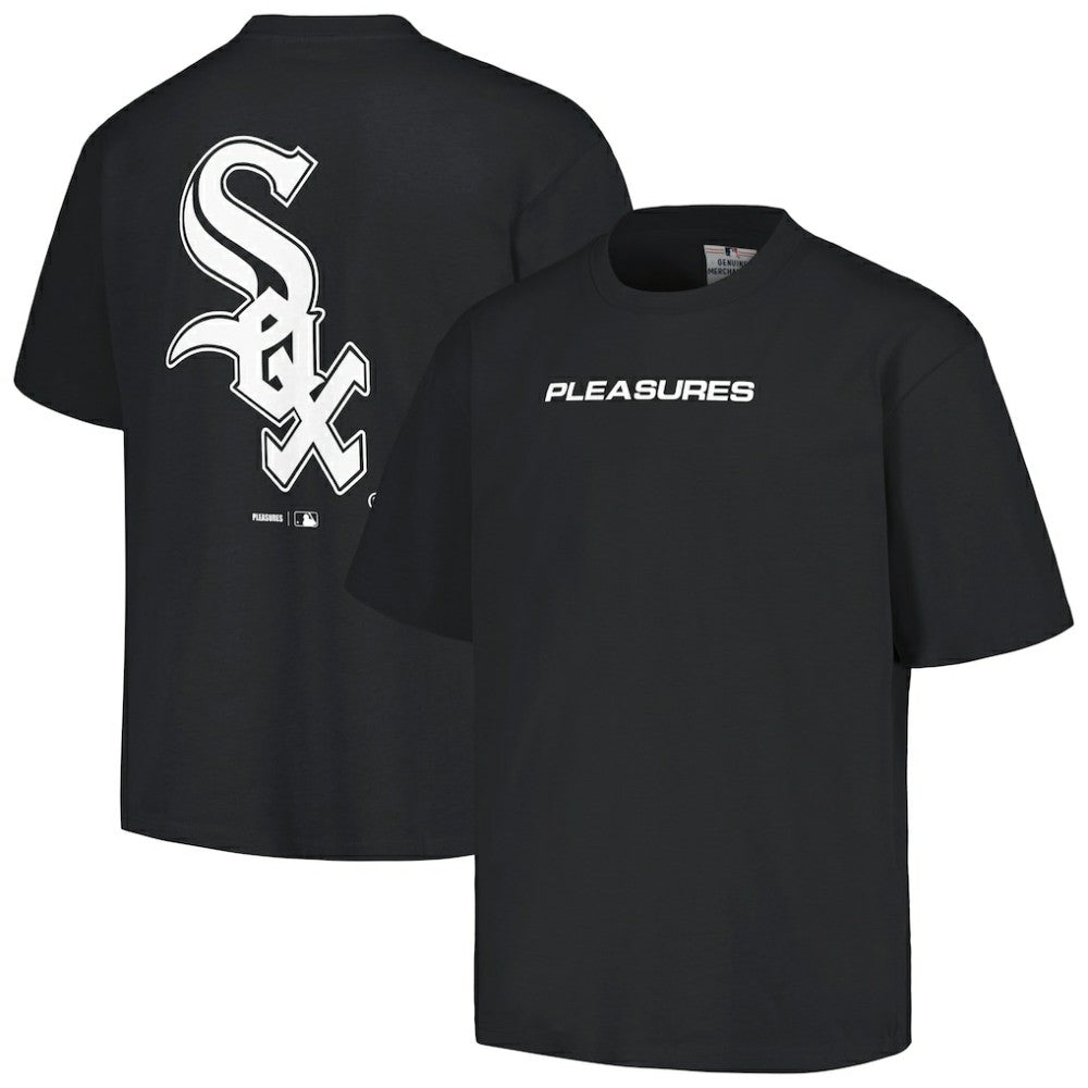 Chicago White Sox PLEASURES Ballpark T-Shirt - Black