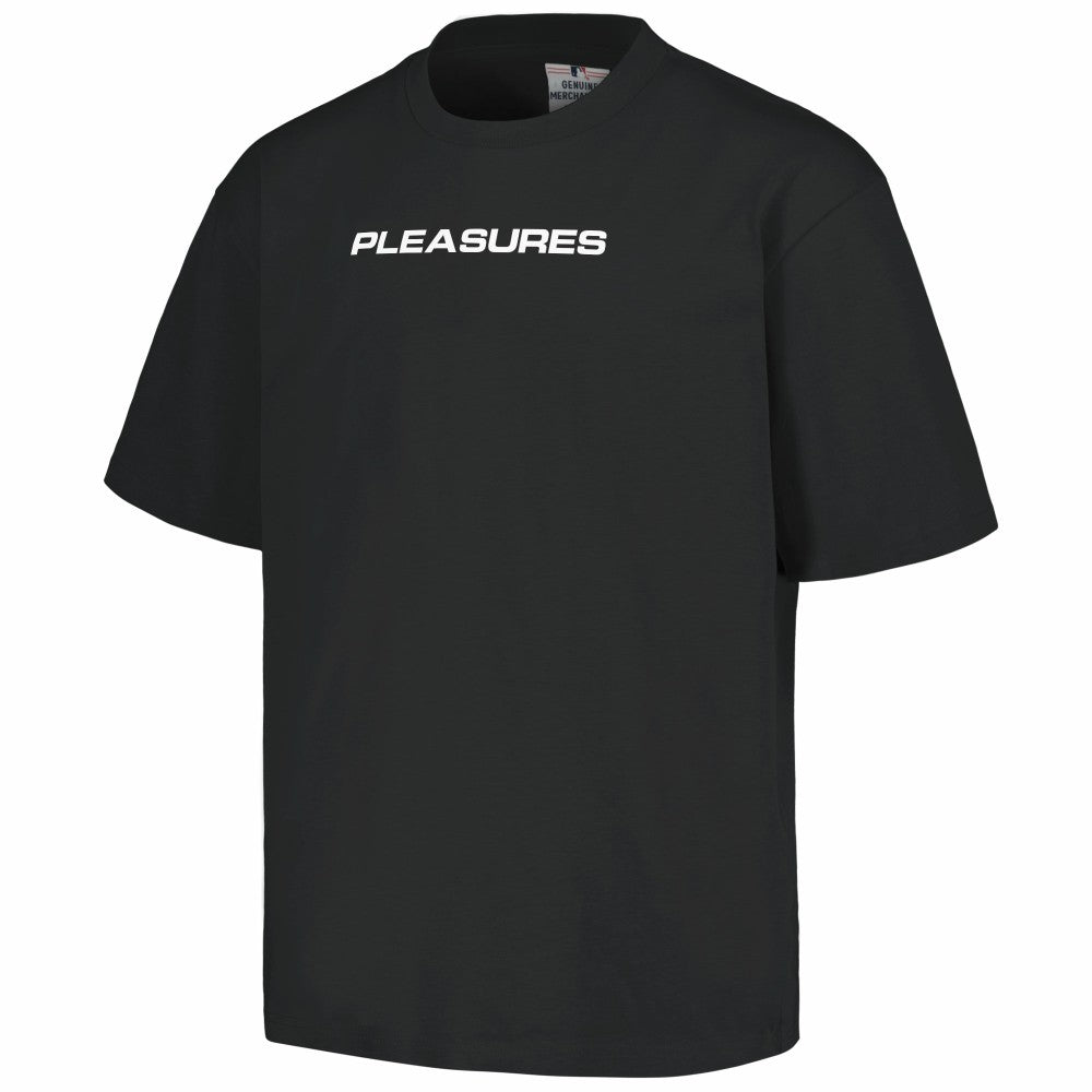Los Angeles Angels PLEASURES Ballpark T-Shirt - Black