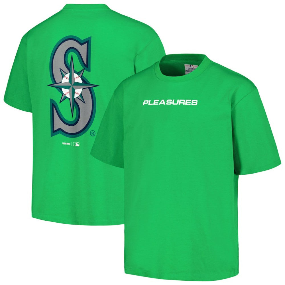 Seattle Mariners PLEASURES Ballpark T-Shirt - Green