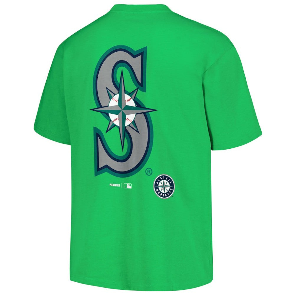 Seattle Mariners PLEASURES Ballpark T-Shirt - Green