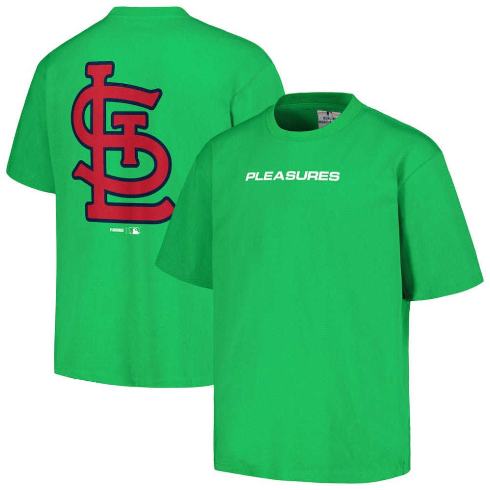 St. Louis Cardinals PLEASURES Ballpark T-Shirt - Green