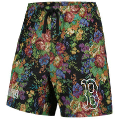 Boston Red Sox PLEASURES Floral Shorts - Black