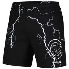 Chicago Cubs PLEASURES Lightning Shorts - Black