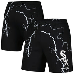 Chicago White Sox PLEASURES Lightning Shorts - Black
