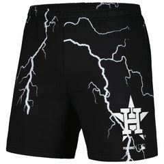 Houston Astros PLEASURES Lightning Shorts - Black