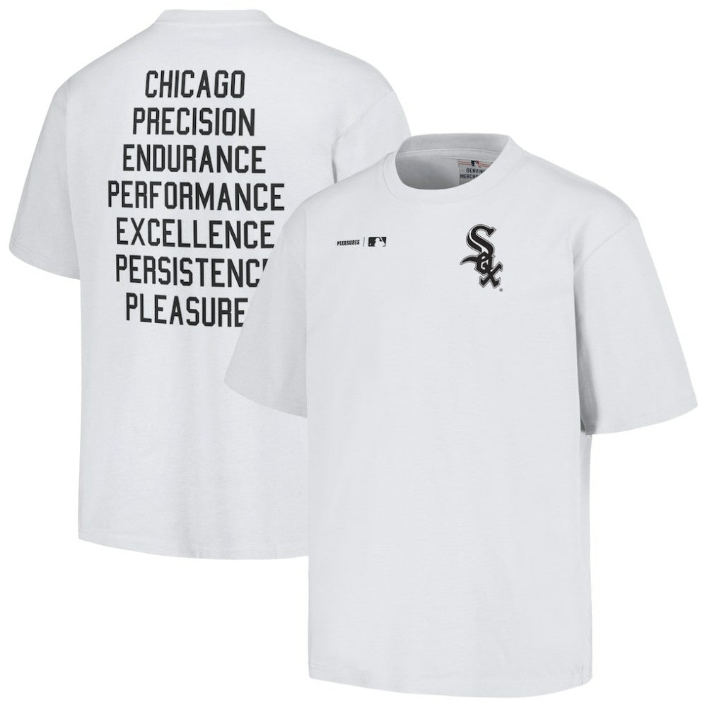 Chicago White Sox PLEASURES Precision T-Shirt - White