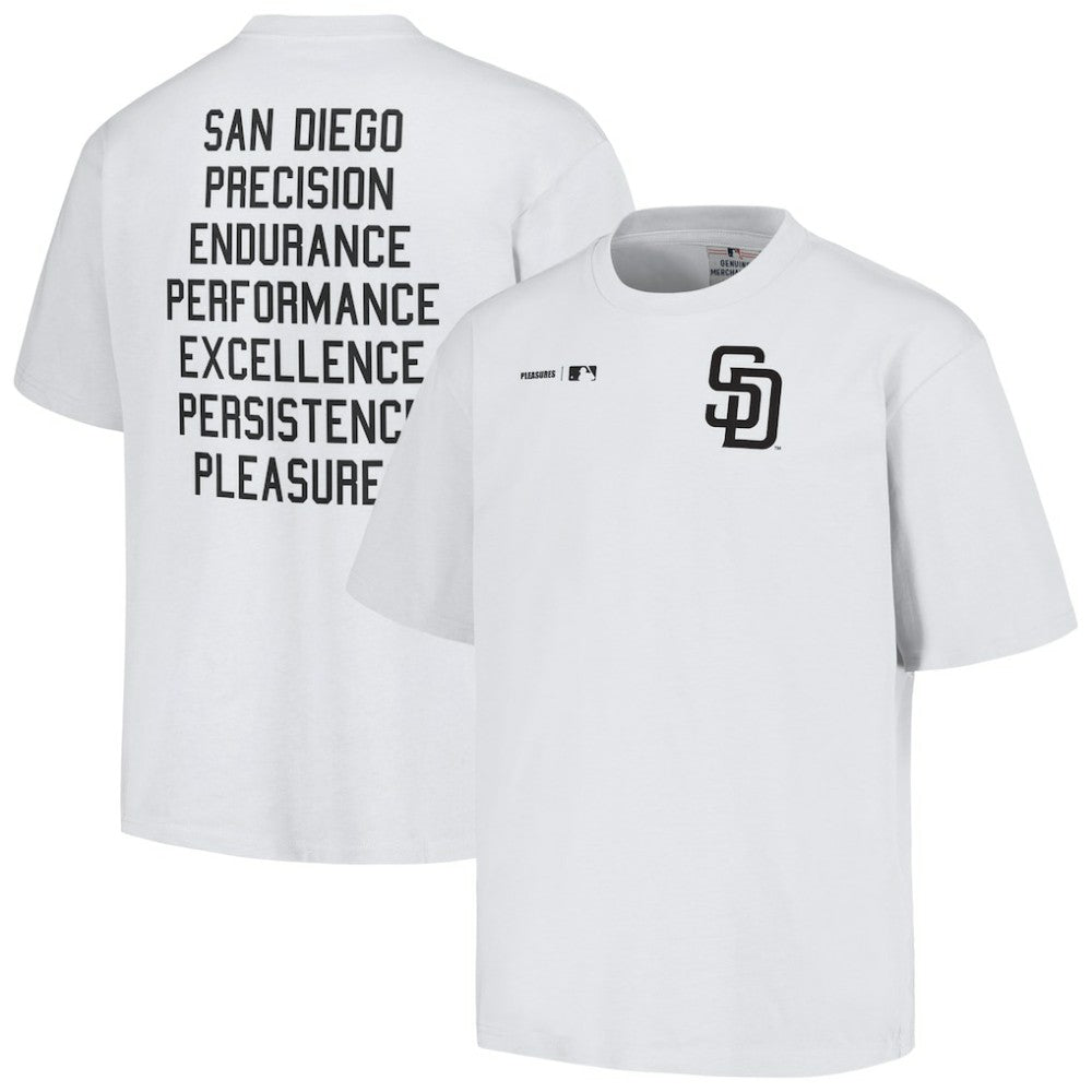 San Diego Padres PLEASURES Precision T-Shirt - White