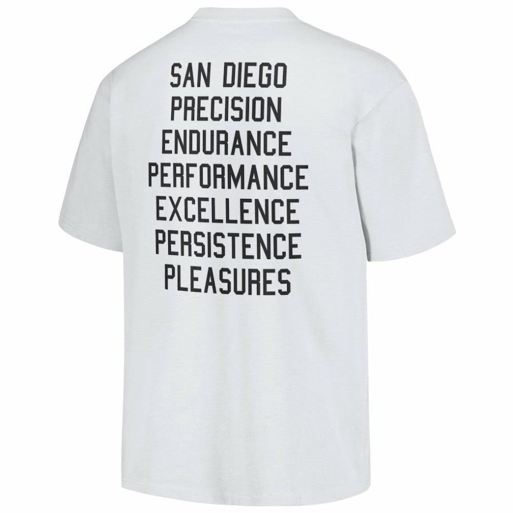 San Diego Padres PLEASURES Precision T-Shirt - White