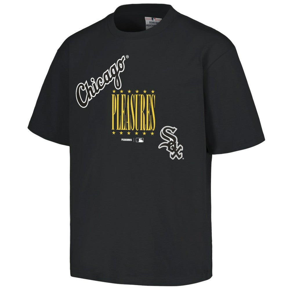 Chicago White Sox PLEASURES Repurpose T-Shirt - Black