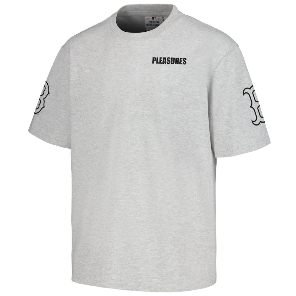 Boston Red Sox PLEASURES Team T-Shirt - Gray