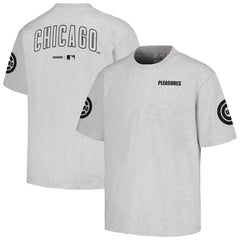 Chicago Cubs PLEASURES Team T-Shirt - Gray