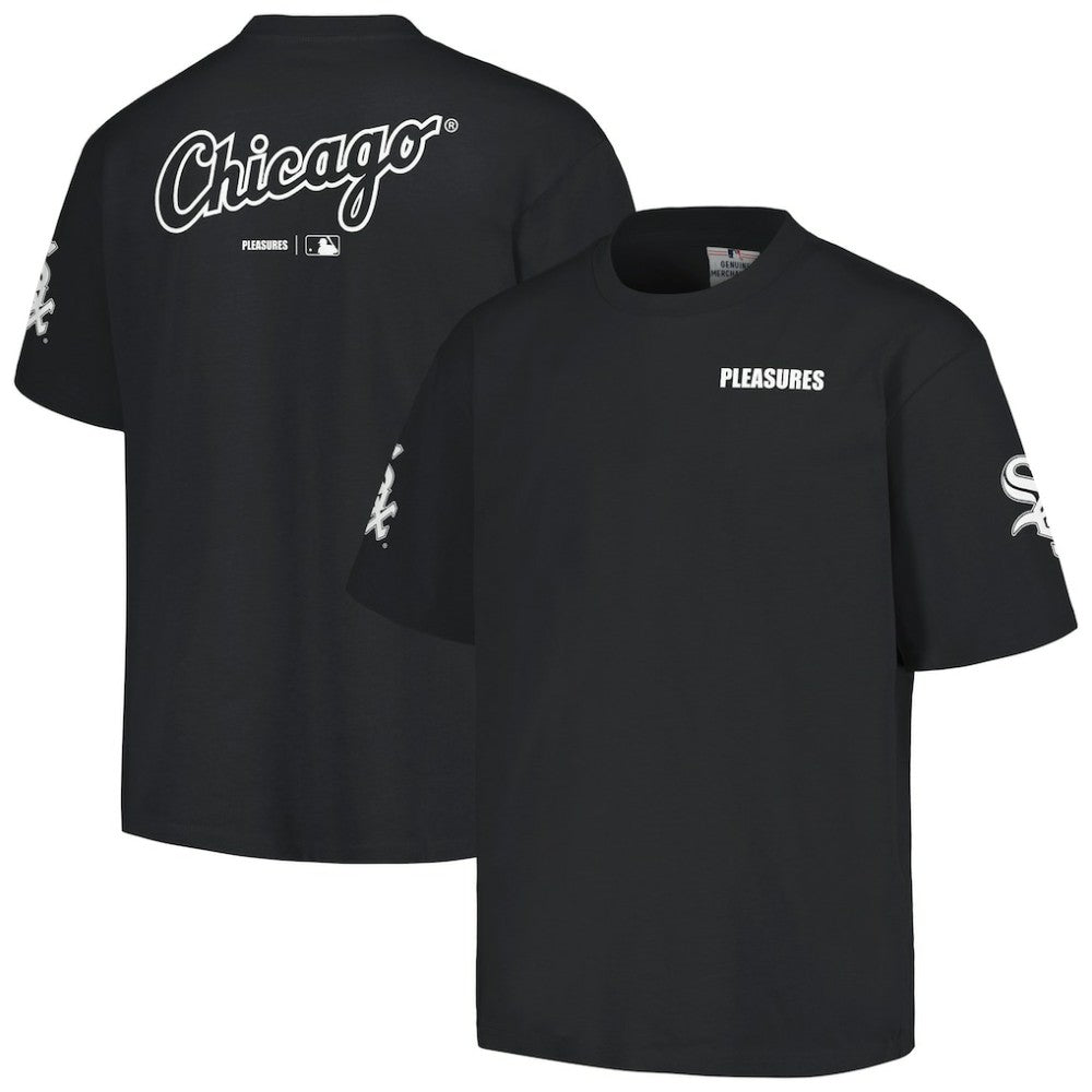 Chicago White Sox PLEASURES Team T-Shirt - Black