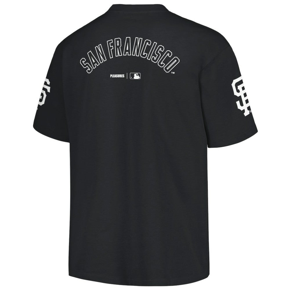 San Francisco Giants PLEASURES Team T-Shirt - Black