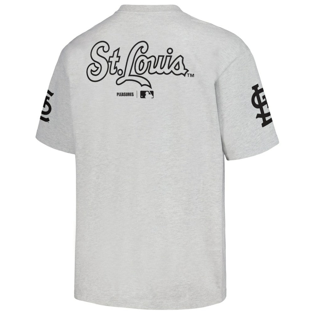 St. Louis Cardinals PLEASURES Team T-Shirt - Gray