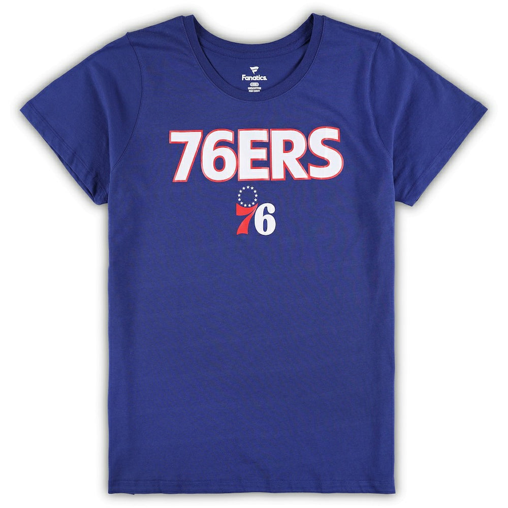 Philadelphia 76ers Women's Plus Size T-Shirt & Shorts Combo Set - Royal/Heather Gray | Fanatics on sale