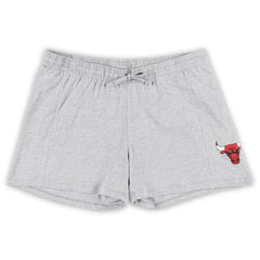 Chicago Bulls Women's Plus Size T-Shirt & Shorts Combo Set sale - Red/Heather Gray | Fanatics shop