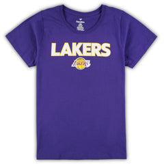 Los Angeles Lakers Women's Plus Size T-Shirt & Shorts Combo Set - Purple/Heather Gray | Fanatics online