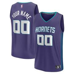 Charlotte Hornets Fast Break Custom Jersey - Purple - Statement Edition | Fanatics sale