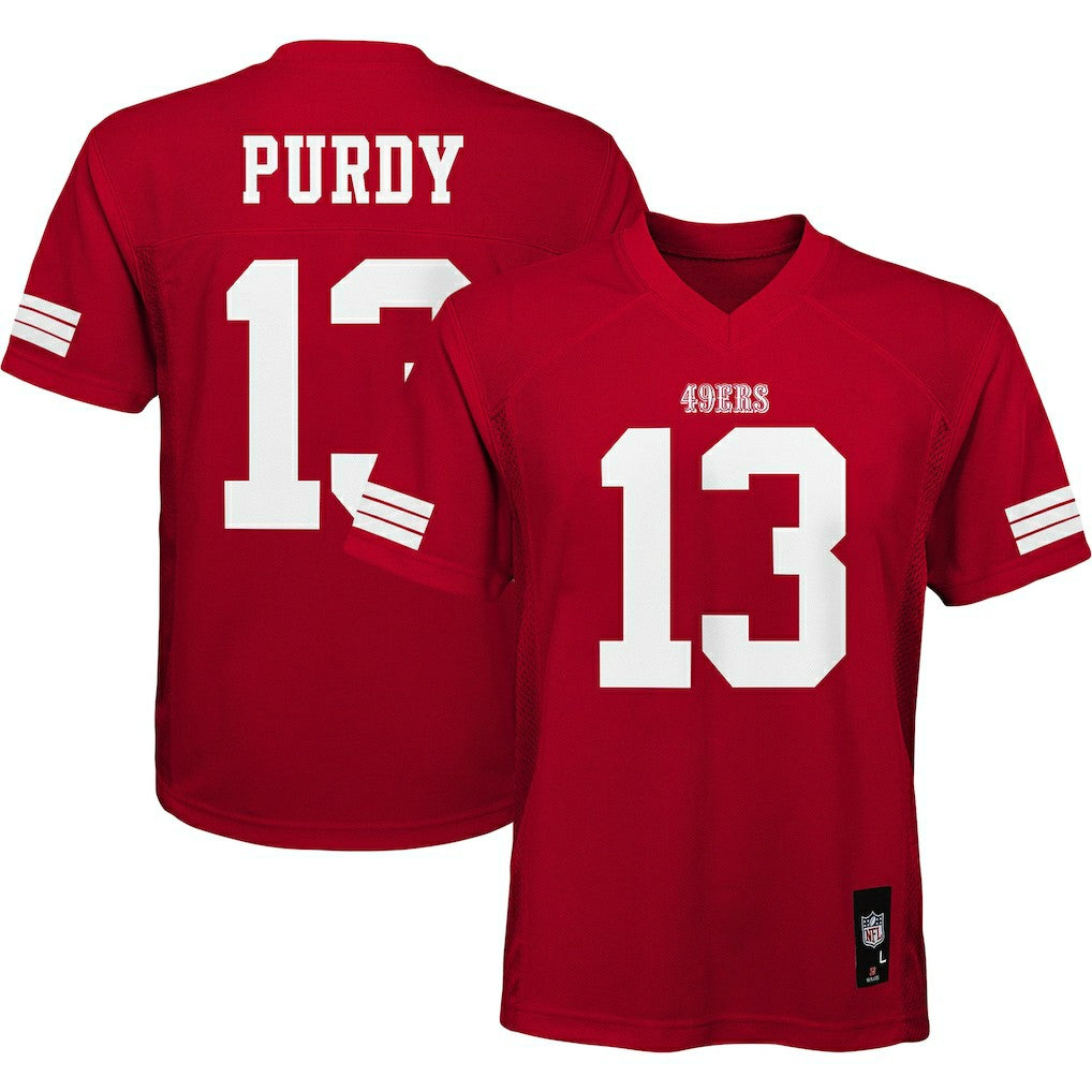 Brock Purdy San Francisco 49ers Preschool Replica Player Jersey - Scarlet sale