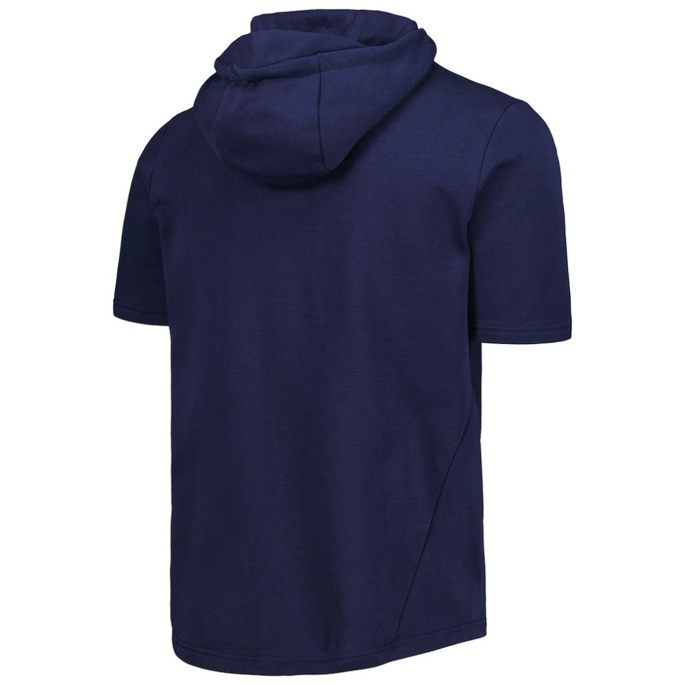 Houston Astros Levelwear Recruit Full-Zip Short Sleeve Hoodie - Navy