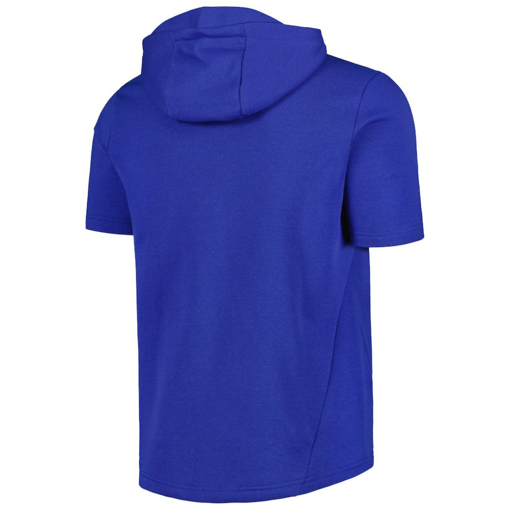 Milwaukee Brewers Levelwear Recruit Full-Zip Short Sleeve Hoodie - Royal
