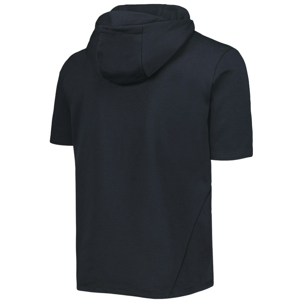 San Diego Padres Levelwear Recruit Full-Zip Short Sleeve Hoodie - Black