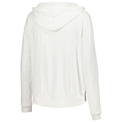 Philadelphia Flyers Concepts Sport Women's Accord Hacci Long Sleeve Hoodie Top White
