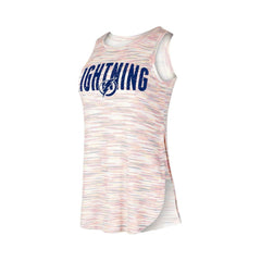 Tampa Bay Lightning Concepts Sport Women's Sunray Multicolor Tri-Blend Tank Top