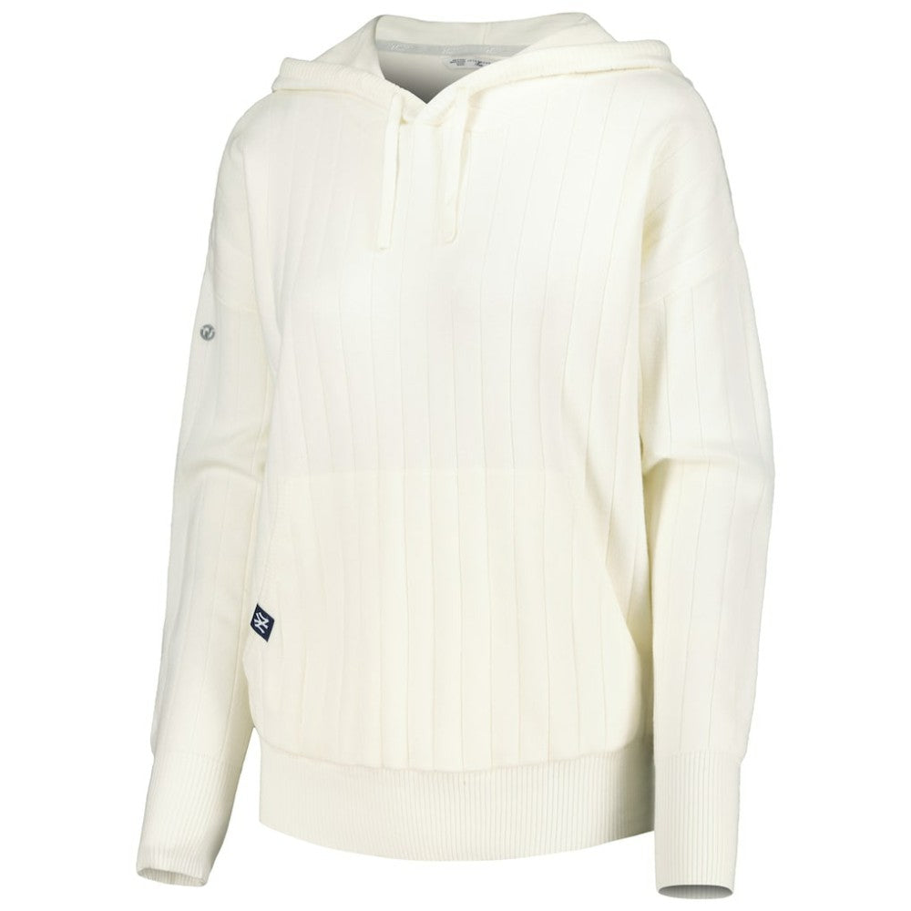 New York Yankees Levelwear Women's Dream Icon Tab Pullover Hoodie - White