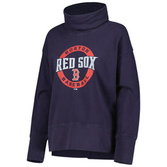 Boston Red Sox Levelwear Women's Sunset Farm Team Pullover Sweatshirt - Navy