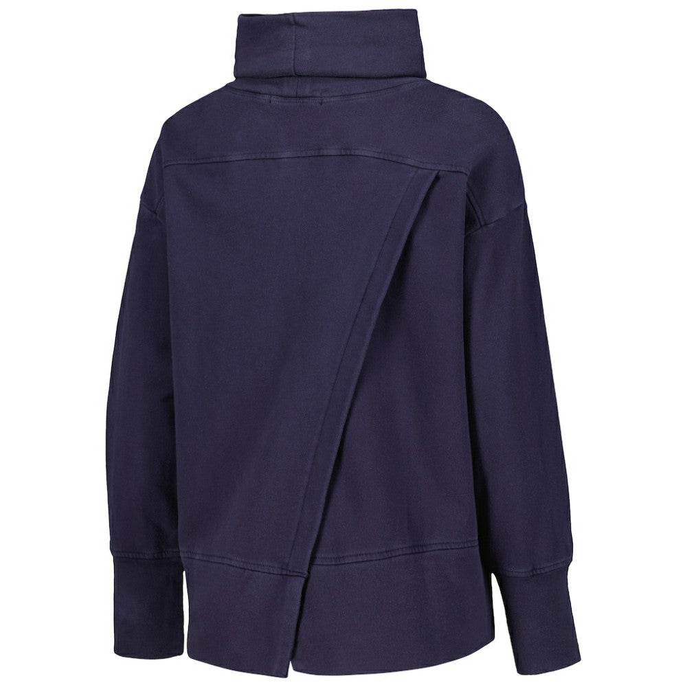 Boston Red Sox Levelwear Women's Sunset Farm Team Pullover Sweatshirt - Navy